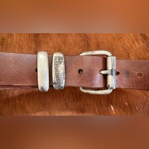 Vintage DR. MARTENS Y2K 90’s Brown Leather Belt